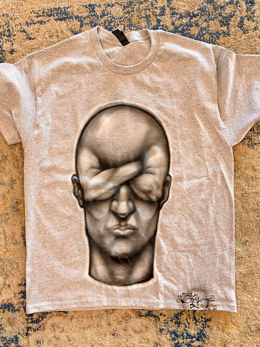 Airbrushed t-shirt